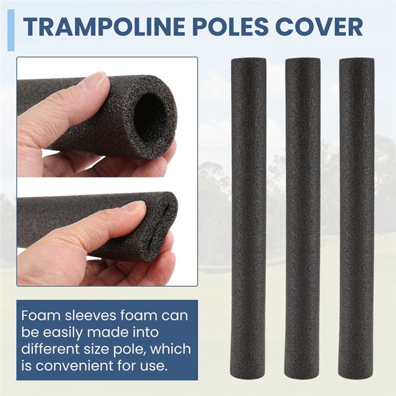 6 Peças de Capas de Espuma Pro - Trampoline Spring Cover avaliação e preço