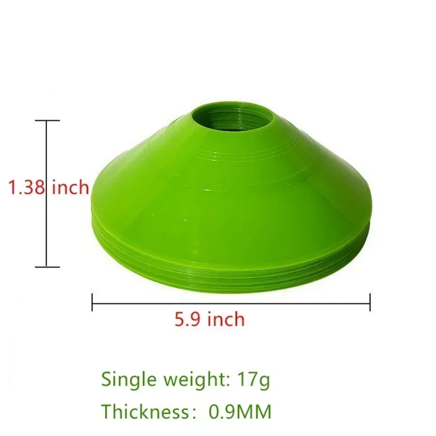 10 pçs cones de futebol disco  - Sports Equipment Holder avaliação e preço