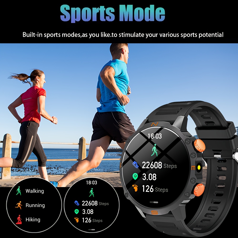 Relógio Inteligente Masculino, - Sports Equipment In Spanish avaliação e preço